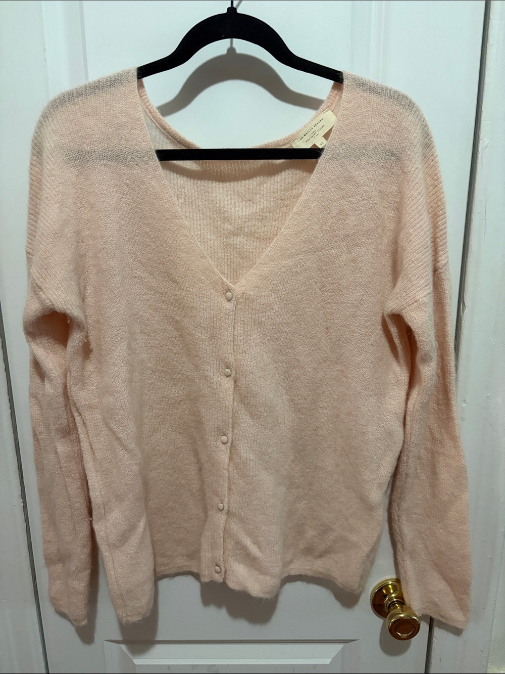 Sezane Gaspard Cardigan, Blush